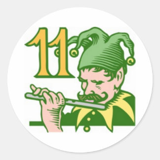 Sticker Rond Onze tuyères