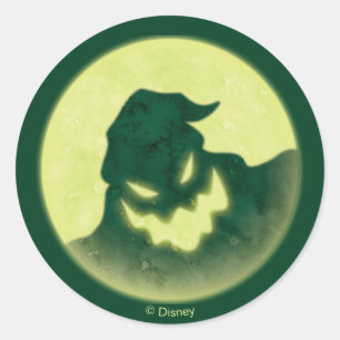 Sticker Rond Oogie Boogie   I'm The Boogie Man