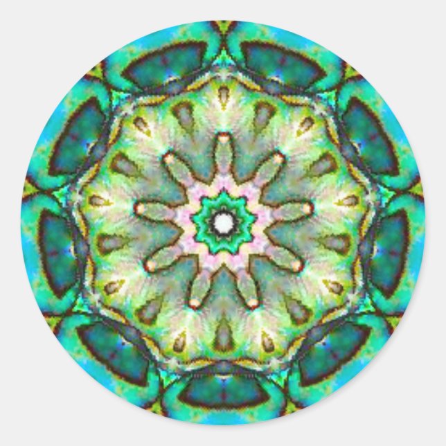 Sticker Rond Opale maritime Extraordinaire (Devant)