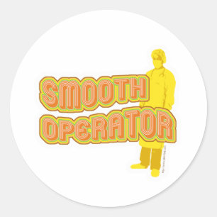 Sticker Rond Opérateur lisse