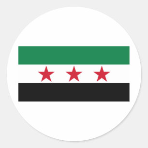 Sticker Rond opposition de la Syrie