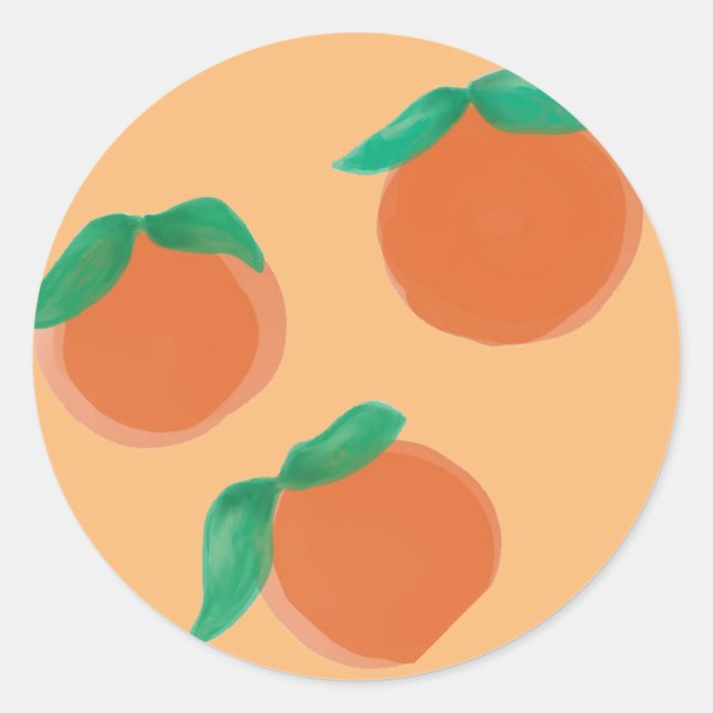 Sticker Rond Or-eaches (Devant)