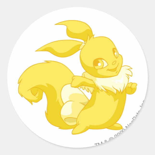 Sticker Rond Or Usul (Devant)