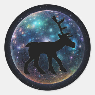 Sticker Rond Orb de l'espace de stade Pictish