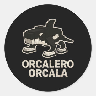 Sticker Rond Orcalero Orcala - Drôles de gamins italiens attein