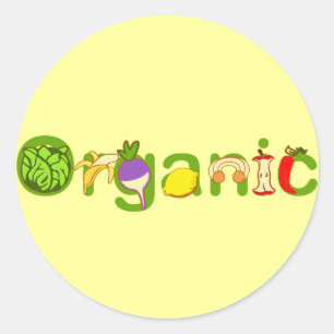 Sticker Rond organique