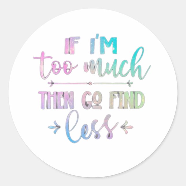 Sticker Rond Original (Devant)