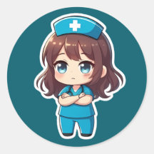 Original Chibi Nurse - Professional Calm