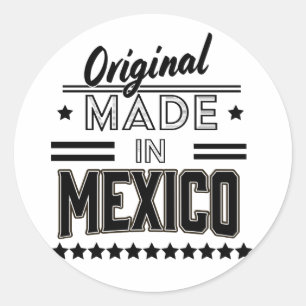 Sticker Rond Original fabriqué au Mexique