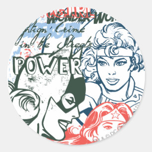 Sticker Rond Originaux DC - Espacé