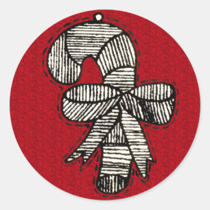 Sticker Rond Ornements vintages