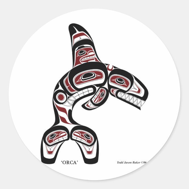 Sticker Rond orque (Devant)
