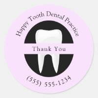 Orthodontiste dentaire Merci Personnalisé Rose