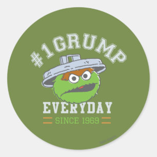 Sticker Rond Oscar le Groupement Numéro 1