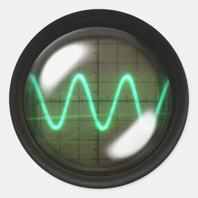 Sticker Rond Oscillateur (Devant)