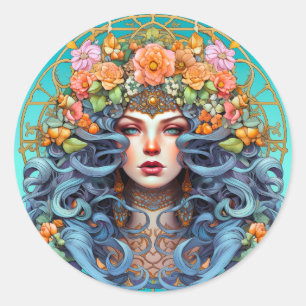 Sticker Rond Oser rêver