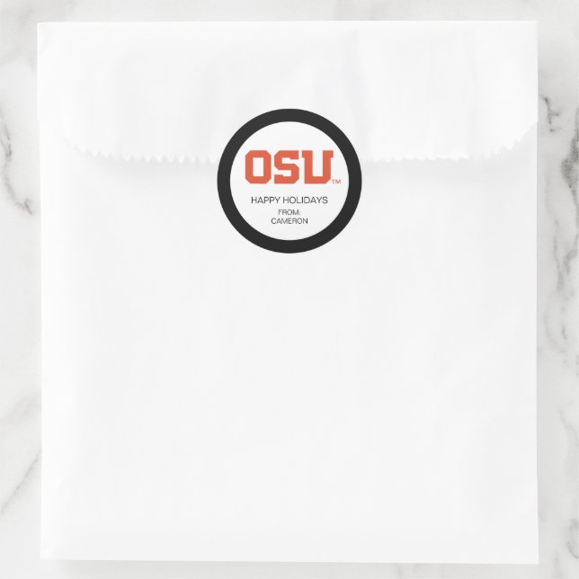 STICKER ROND OSU (Sac)