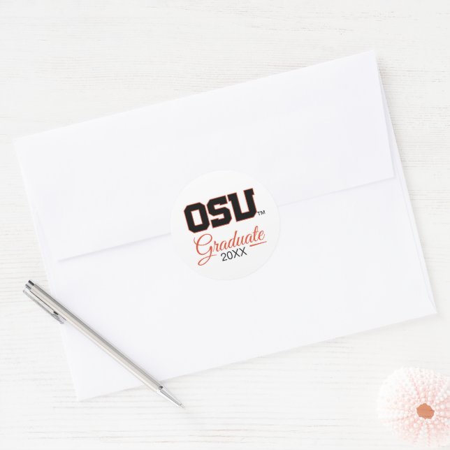 STICKER ROND OSU (Enveloppe)