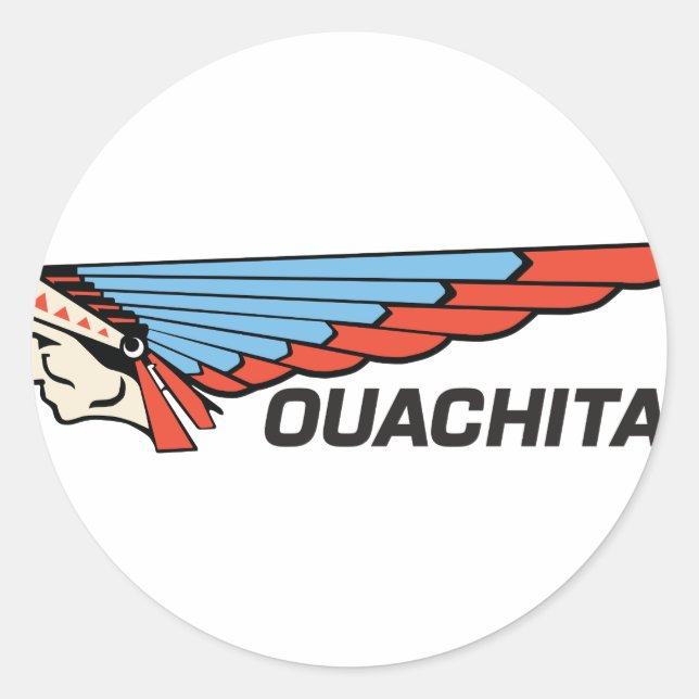 Sticker Rond Ouachita (Devant)
