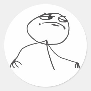 Sticker Rond Ouais