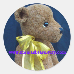 Sticker Rond ours d'alfie