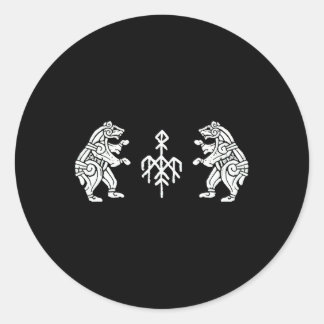 Sticker Rond Ours dansants Wardruna