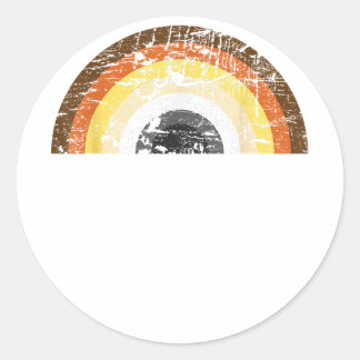 Sticker Rond Ours LGBTQ Pour Mois Gay pride - Ours Gay Cercle