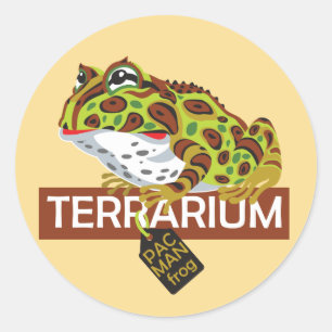 Sticker Rond pac-man