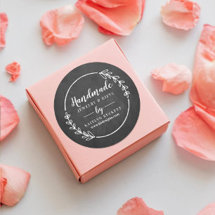 Sticker Rond Packaging pour les supports d'entreprise de petite