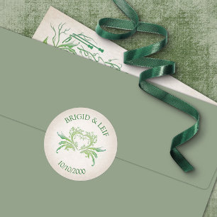 Sticker Rond Pagan Handfasting Mariage