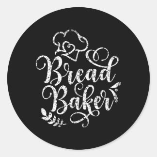 Sticker Rond Pain Bake Bake Bake Pain Pain