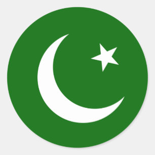 Sticker Rond pakistan