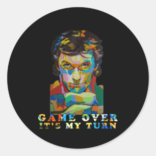 Sticker Rond Pakistan Pti Py Imran Khan