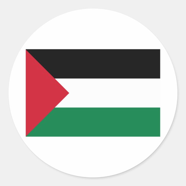 Sticker Rond Palestine (Devant)