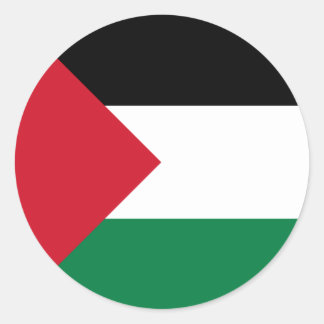 Sticker Rond Palestine