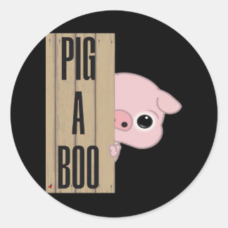 Sticker Rond Palissandre de porc