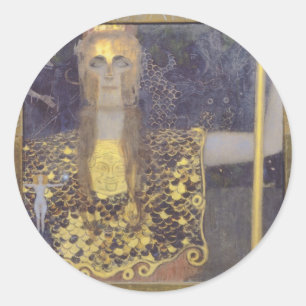 Sticker Rond Pallas Athéna