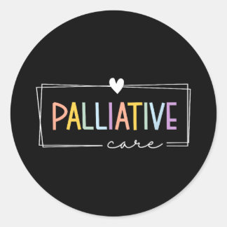 Sticker Rond Palliative care nurse Palliative care nurse 