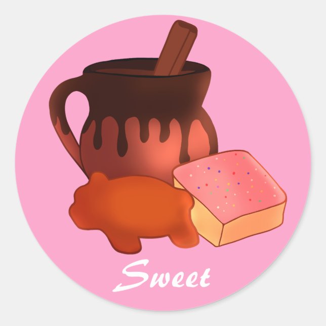Sticker Rond Panaderia mexicaine Pan Dulce (Devant)