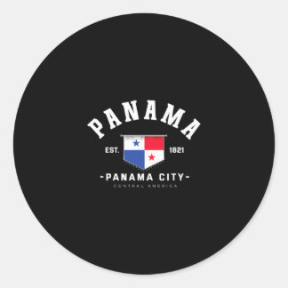 Sticker Rond Panama Family Trip To Panama Gift Panama Vacation 