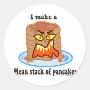 Sticker Rond Pancake moyen
