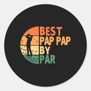 Sticker Rond Pap-Pap
