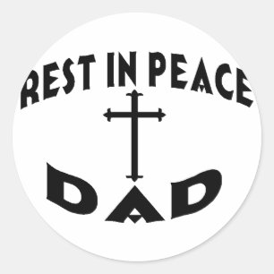 Sticker Rond Papa de DÉCHIRURE