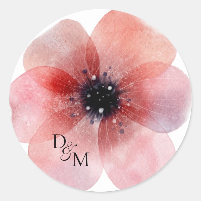 Sticker Rond Papier de tissus (Devant)