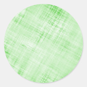 Sticker Rond Papier parcheminé affligé rayé : Vert fané