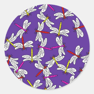 Sticker Rond Papier peint