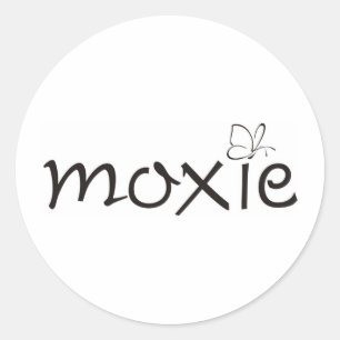Sticker Rond Papillon Moxie