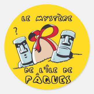 Sticker Rond paques