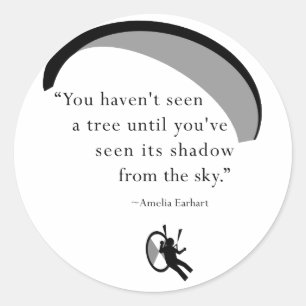 Sticker Rond paraEarhart