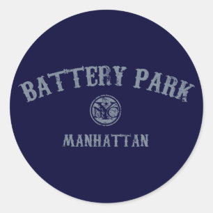 Sticker Rond Parc de batteries